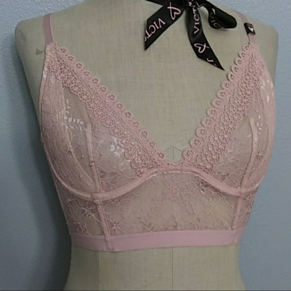 Victoria's Secret Very Sexy lace plunge bralette